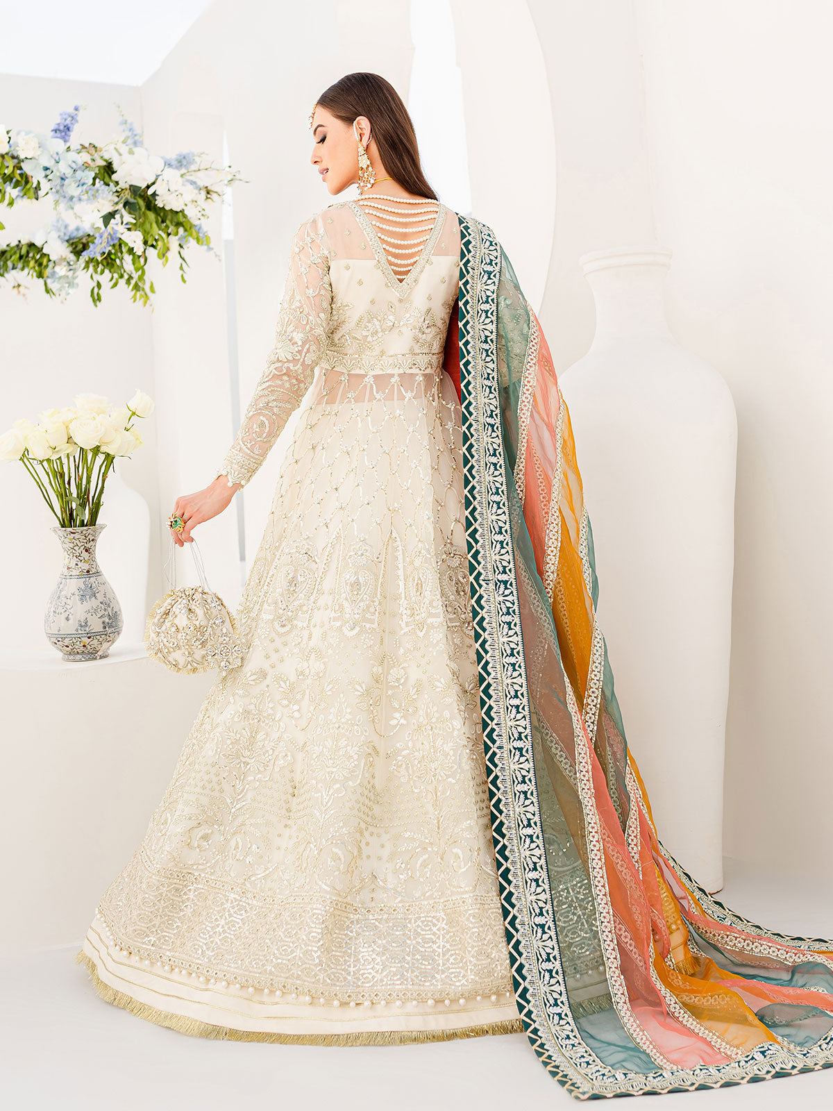 Kiyarah 02 - 3 Piece Embroidered Wedding Collection 2022 by Gulaal