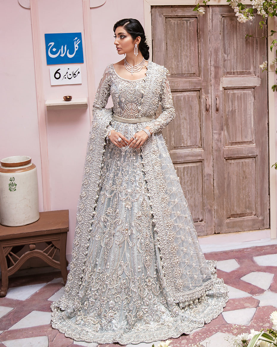 Nur B-09 (Without Veil) Mehernaaz Bridal Couture Collection 2021