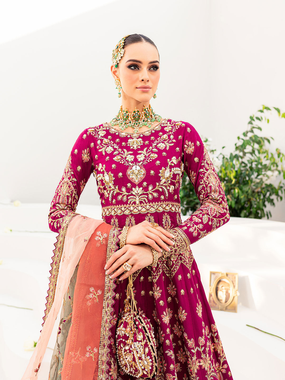 Satrangi 01 - 3 Piece Embroidered Wedding Collection 2022 by Gulaal 