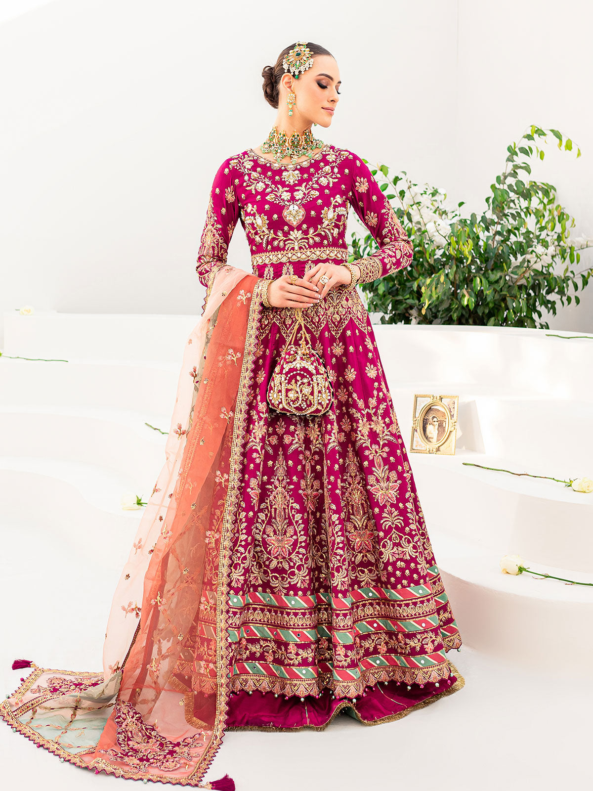 Satrangi 01 - 3 Piece Embroidered Wedding Collection 2022 by Gulaal 