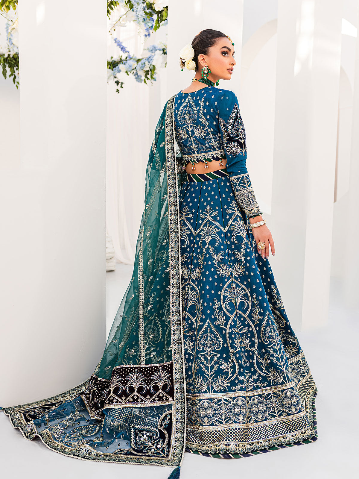 Shabnam 03 - 3 Piece Embroidered Wedding Collection 2022 by Gulaal 