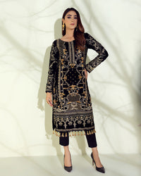 Perles Embroidered Velvet 2 Piece Suit GV-01