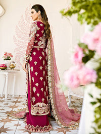 Pois Embroidered Net 3-Piece Suit WS-08