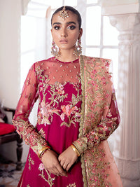 Chameli Embroidered Net 3-Piece Suit WS-10