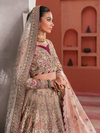 Anshah GL-WS-22V1-28 (Ivory White Lehnga Choli)